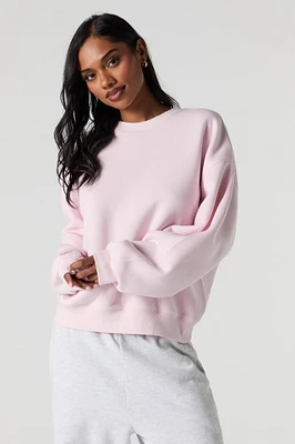 Boxy Fleece Sweatshirt