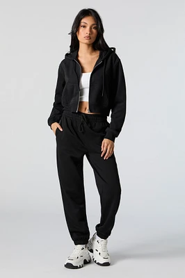 Fleece High Rise Jogger