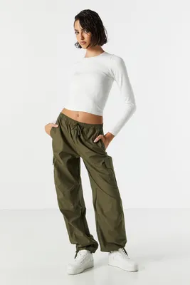 Coloured Cargo Parachute Pant – Urban Planet