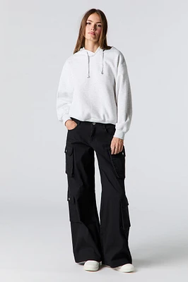 Multi Pocket Wide Leg Cargo Pant