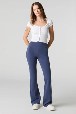 Pantalon évasé à taille large