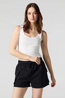 Fleece Cargo Short