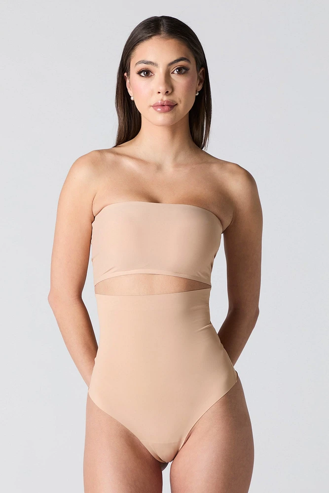 Tanga gainante invisible à taille hute