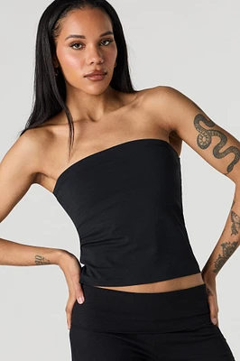 Tube Top with Built-In Cups