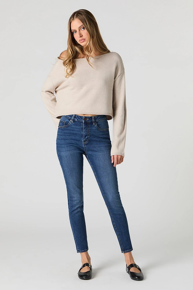 Dark Wash High Rise Skinny Jean