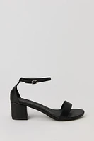 Ankle Strap Block Heel Sandal