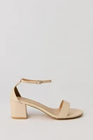 Ankle Strap Block Heel Sandal