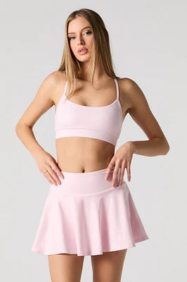 Minijupe-short Active fluide