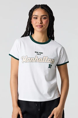 Graphic Ringer T-Shirt