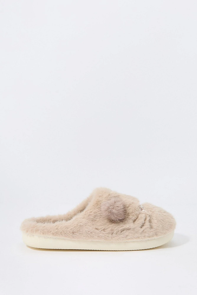 Pantoufles en peluche Personnage 3D