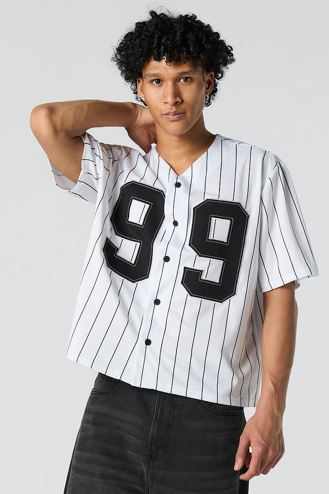 Jersey de base-ball en filet à broderie 99