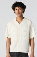 99 Embroidered Mesh Baseball Jersey