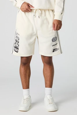 Racing Graphic Fleece Short