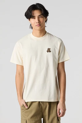 Embroidered Crewneck T-Shirt
