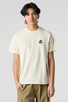 Embroidered Crewneck T-Shirt