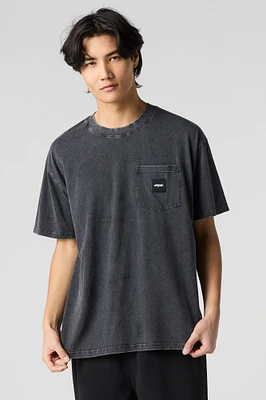 URBN Chest Pocket Washed T-Shirt