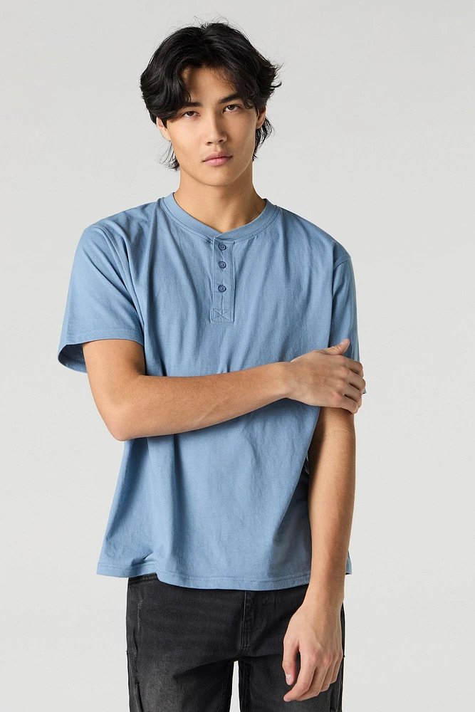 T-shirt Henley