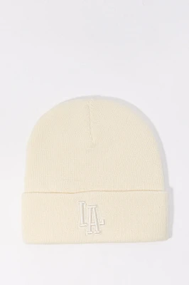 Tuque avec motif brodé City