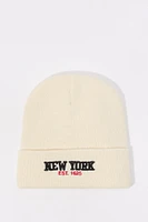 City Embroidered Beanie