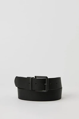 Ceinture en similicuir réversible