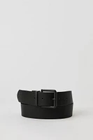 Ceinture en similicuir réversible
