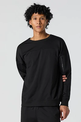 Active Zip Pocket Sweatshirt