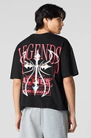 Graphic Printed Boxy T-Shirt
