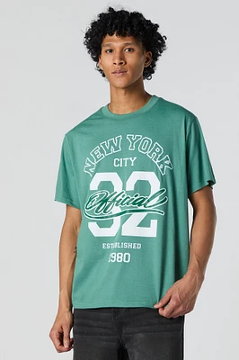 T-shirt à imprimé NYC Official