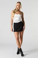 Satin Square Neck Bodysuit