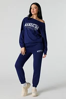 Graphic Leg Jogger