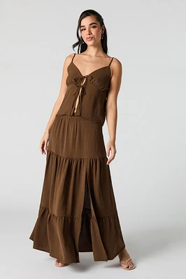 Flowy Tiered Maxi Skirt