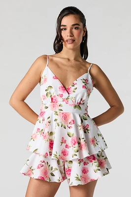 Combi-short volanté à surplis