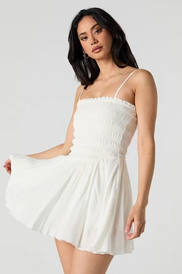 Minicombi-short pliss