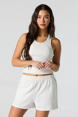 Short en molleton doux