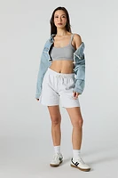 Fleece Drawstring Short