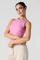 Camisole côtelée dos nageur