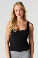 Cinched Sweetheart Tank