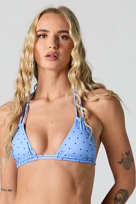 Haut de bikini triangle à double lanière