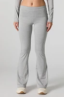 Active Foldover Waist Flare Legging