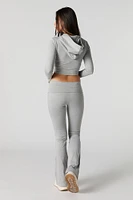 Active Foldover Waist Flare Legging