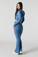 Active Foldover Waist Flare Legging