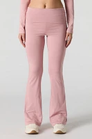 Active Foldover Waist Flare Legging