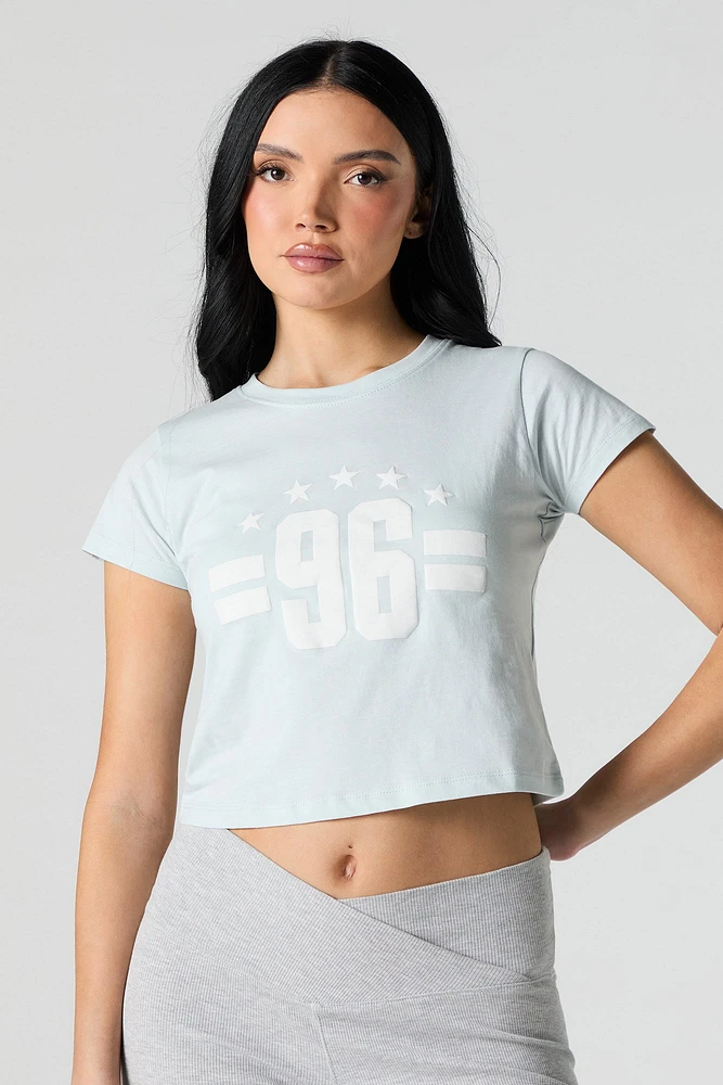 T-shirt court à imprimé 96