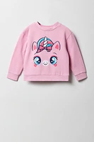 Toddler Girl Fleece Sweatshirt