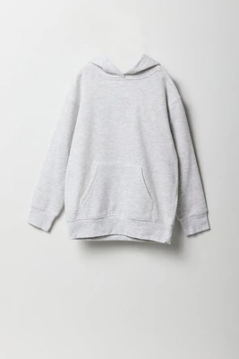 Girls Oversized Fleece Hoodie