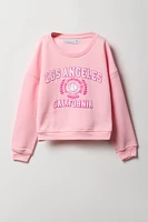 Girls Aero Destination Embroidered Sweatshirt