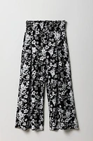 Girls Smocked Waist Palazzo Pant