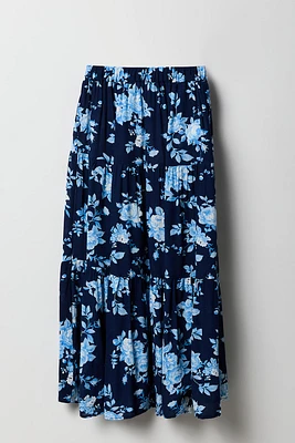 Jupe maxi volantée pour fille