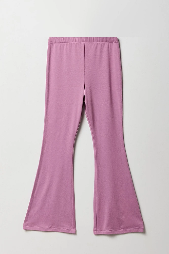 Legging doux évasé pour filles