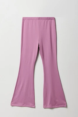 Legging doux évasé pour filles